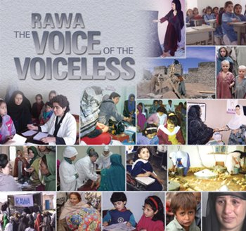 RAWA booklet - Front