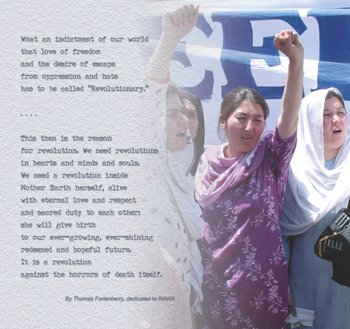 RAWA booklet - Back