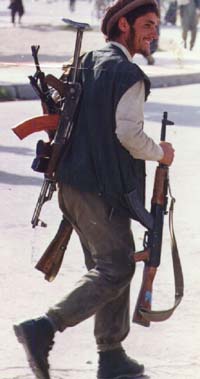 Jehadi fighter of Masoud