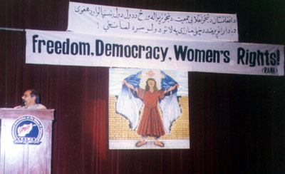 RAWA mark International Women's Day